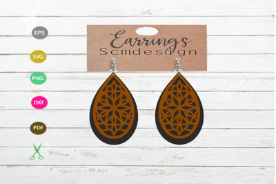 earrings svg cut file, earrings silhouette, earrings design