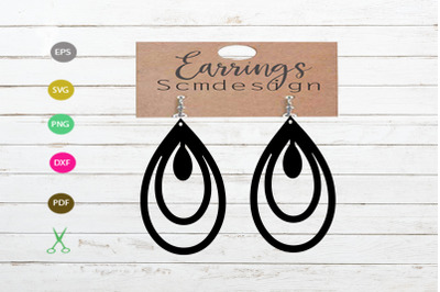 earrings svg cut file, earrings silhouette, earrings design