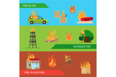 Fire risk horizontal headers