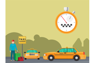 City taxi transportation service