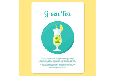 Green Tea cocktail icon