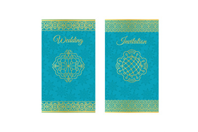 Vertical wedding invitations