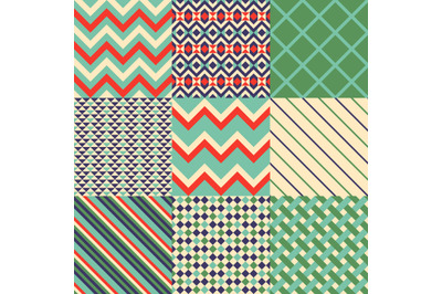 9 patterns set