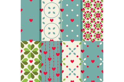 8 patterns set