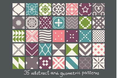 35 patterns set