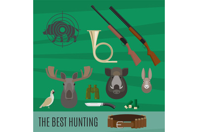 Hunting set of elements