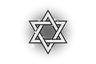 Grey Shield of David