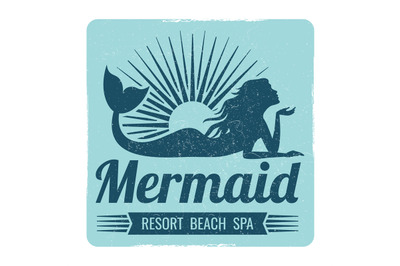 Mermaid logo design