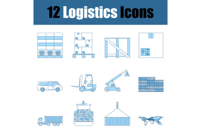 Logistics Icon Set