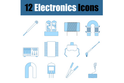 Electronics Icon Set