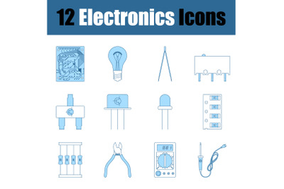 Electronics Icon Set