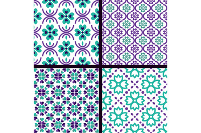 4 patterns set