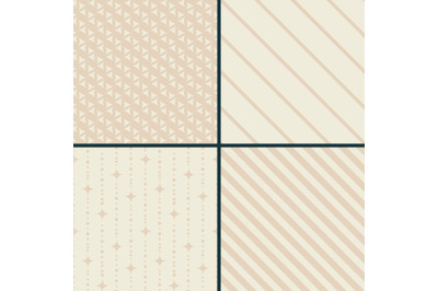 4 patterns set