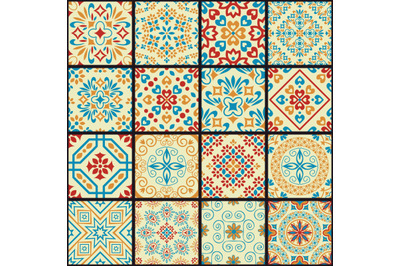 16 patterns set