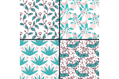 4 patterns set