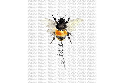 Let It Be Png, Bee Png, Hello Summer Png