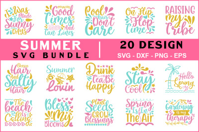 Summer Svg Bundle