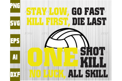 Stay low&2C; go fast kill first&2C; die last one shot kill no luck&2C; all skil