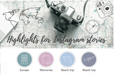 Travel Instagram Stories Highlights