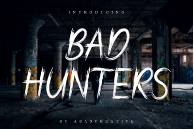 Bad Hunters Font