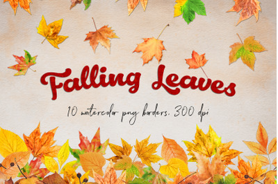 Watercolor Leaves Clipart