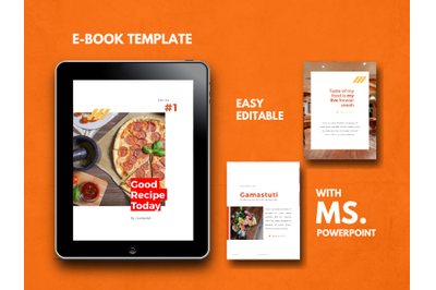Recipes eBook PowerPoint Template