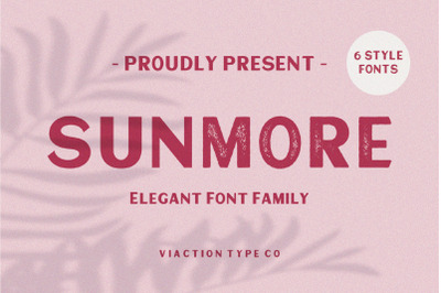 Sunmore - Elegant Font