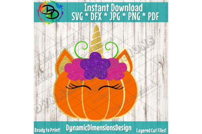 Pumpkin Unicorn svg&2C; Halloween svg&2C; pumpkin svg&2C; Unicorn svg&2C; pumpkin