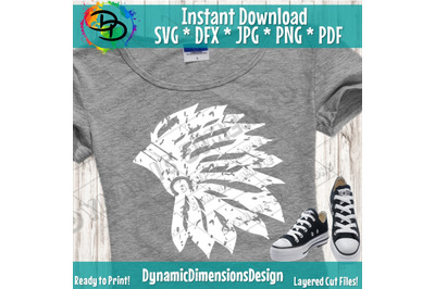 Headdress svg&2C; Indians svg&2C; feather svg&2C; indian&2C; svg&2C; warrior&2C; grunge