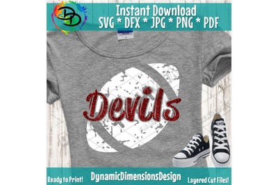 Devils svg&2C; football svg&2C; kickoff svg&2C; distressed football&2C; svg&2C; Grung