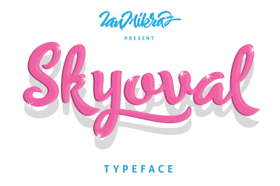 Skyoval Typeface