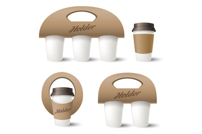 Coffee cup holder