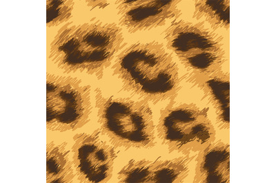 Leopard print seamless pattern