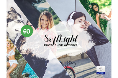 50 SoftLight Photoshop Actions