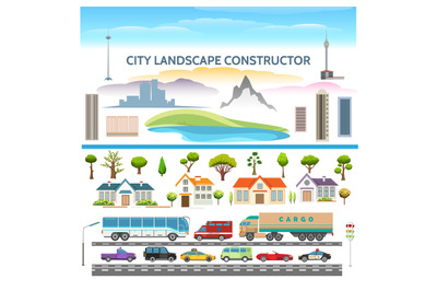 Landscape constructor set