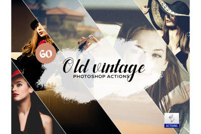 125 Old Vintage Photoshop Actions