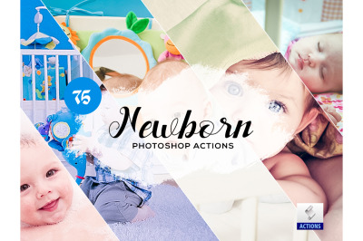 75 Newborn Photoshop Actions