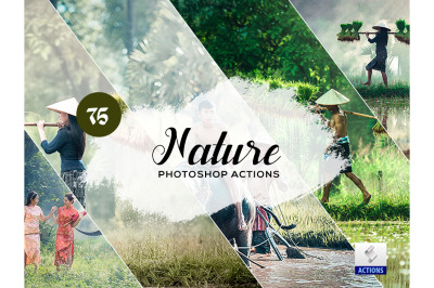 75 Nature Photoshop Actions