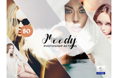 80 Moody Photoshop Actions