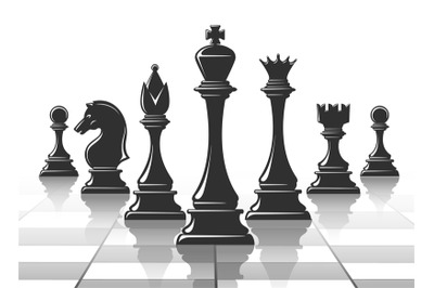 Chess strategy concept