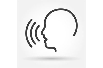 Voice control icon