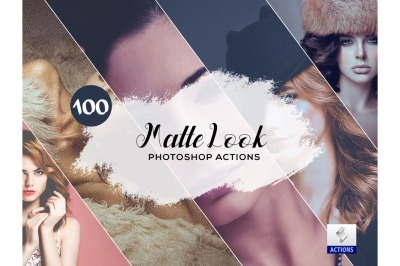 100 Matte Look Photoshop Actions