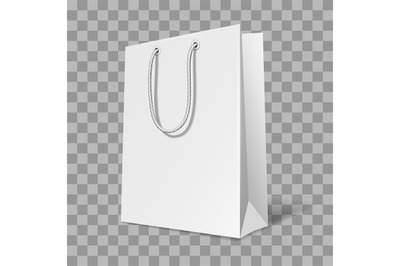 Download Paper Shopping Bag With Ribbon Handles Mockup Front View Yellowimages