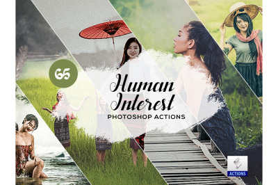 65 Human Interest Photoshop Actions