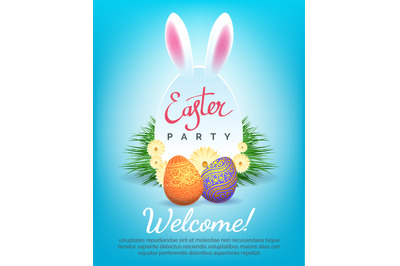 Easter party invitation