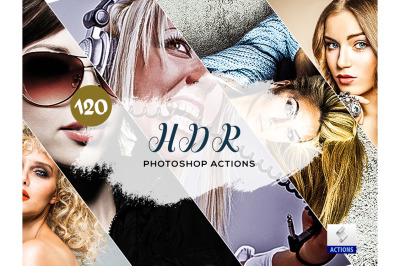 120 HDR Photoshop Actions