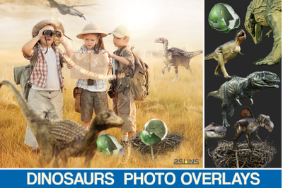 Dinosaur clipart, Halloween overlay, Dinosaur backdrop, Photoshop