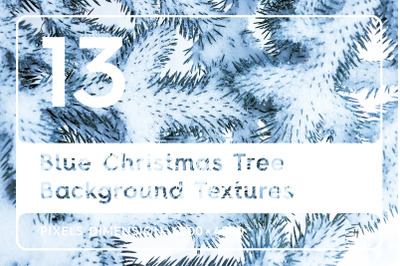 13 Blue Tree Background Textures