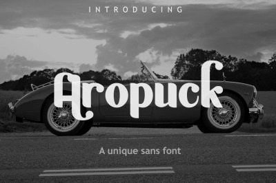 Aropuck Font