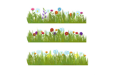 Download Grass Border Svg - Sparkol SVG Images Pack Free Download